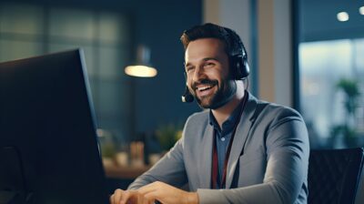 Man with Headset